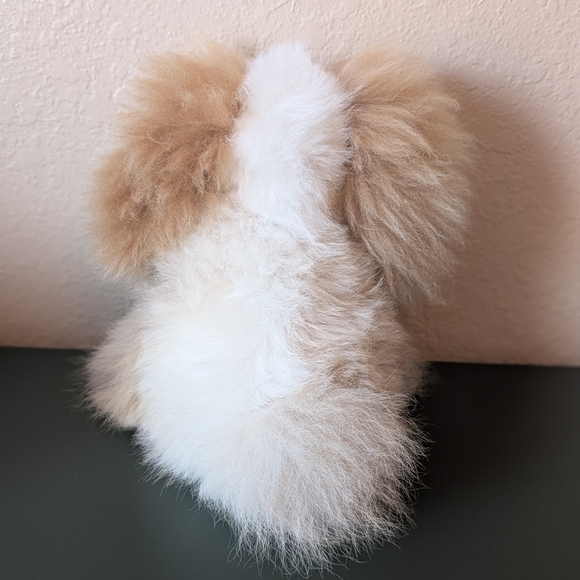 100% Baby Alpaca Stuffed Animal Dog - Picture 2 of 6